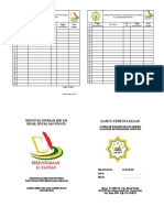 Kartu Peminjaman Buku Perpustakaan