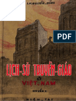 Lịch Sử Truyền Giáo Ở Việt Nam Tập 1 - Linh mục Nguyễn Hồng