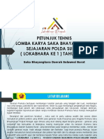 Juknis Dan Juklak Lokabhara Sulbar 2023