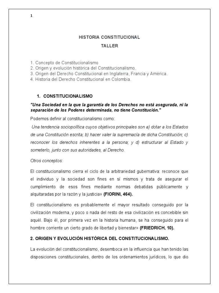 Historia Constitucional PDF