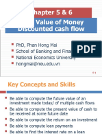 Handout - Chapter 5 6 - Time Value of Money