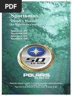 Polaris Sportsman 400 500 Repair Service Manual – 2005 – OEM 9919425 – Free Shipping
