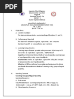 Grade 1 Detailed Lesson Plan: Patterns | PDF | Teachers | Learning
