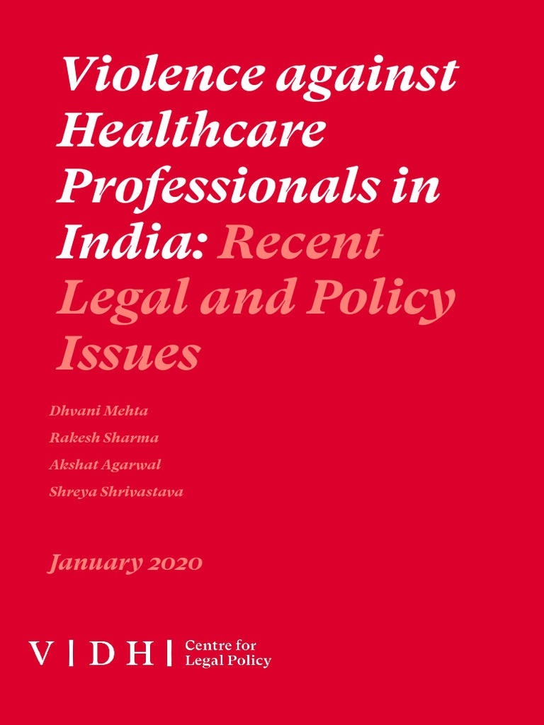 Violence Against Healthcare Workers in India | PDF | Violence | Crimes