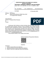 Surat Hasil Evaluasi RKAB 2021 PT Anugerah Bara Hampang PDF