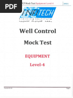 IWCF Level 4 Exam Practice Questions | PDF | Casing (Borehole) | Pump