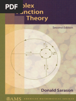 Sarason ComplexFunctionTheory PDF