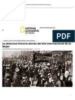 La Dolorosa Historia Detrás Del Día Internacional de La Mujer - National Geographic en Español PDF