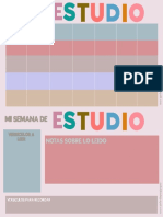 Calendario de Estudio