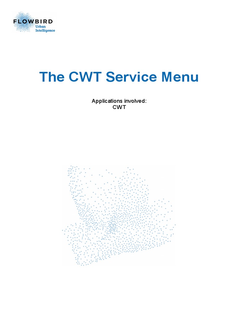 The CWT Service Menu (Issue 1) | PDF | Operating System | Computer File