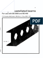 Design of Castellated Beams