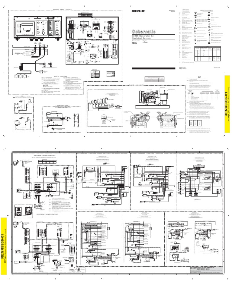 G3306 Generator Set Electrical System: Control Panel (Emcpii+) | PDF ...