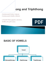 Diphthong and Triphthong