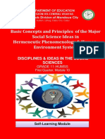11HUMSS DISS Module-10 PDF