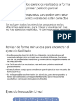 Ejercicio Inecuaciones - Examenes PDF
