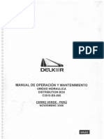 MANUAL DE OPERACION Y MANTENIMIENTO SISTEMA HIDRAULICO CAJON 703C3510BX005 - Parte 01 de 05 PDF