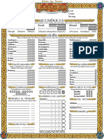 MET Changeling The Dreaming Character Sheet