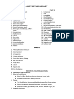 DMLT - 2023 Answer Keys