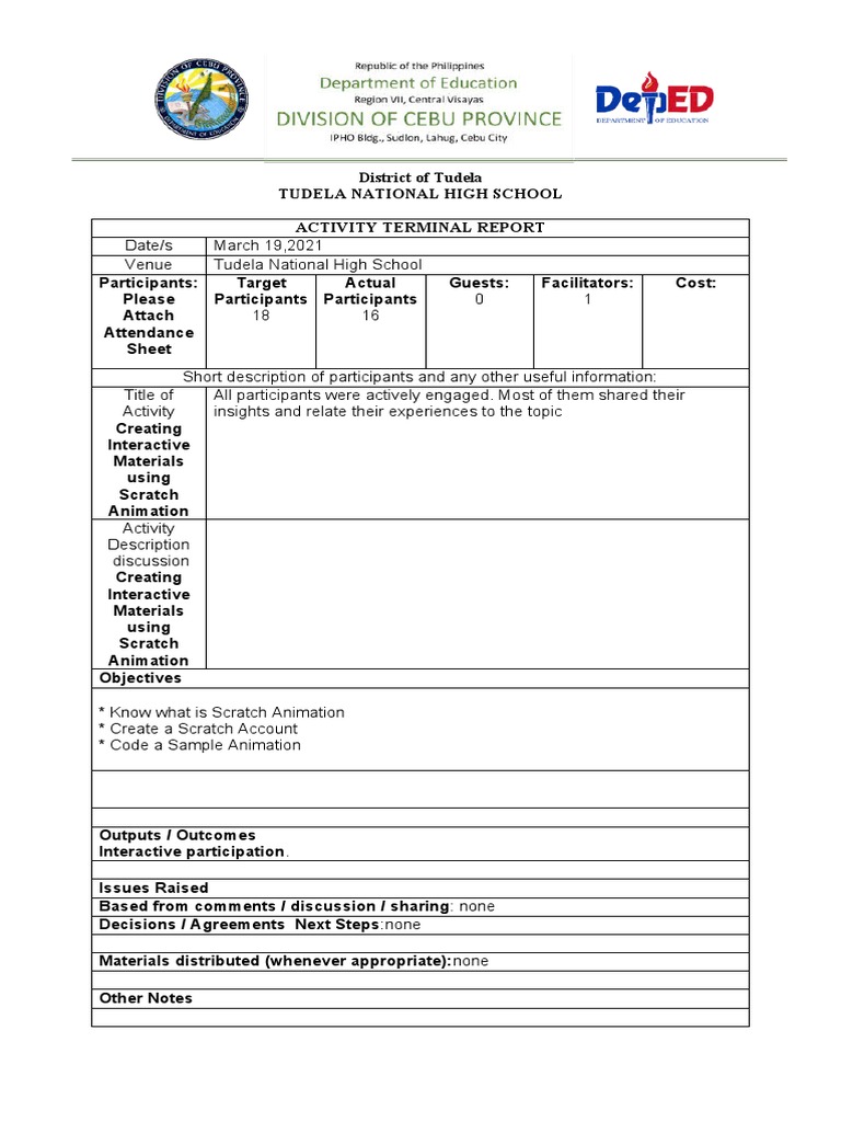 Creating Interactive Materials Using Scratch Animation Pdf