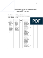 Lampiran 1PEMETAAN STANDAR KOMPETENSI