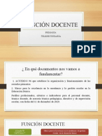 Función Docente