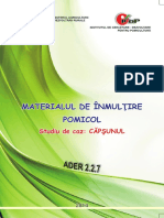 Materialul de Inmultire Pomicol. Studiul de Caz Capsunul PDF