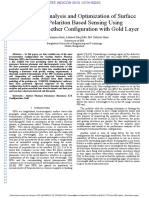 Performance Analysis and Optimization of Surface Plasmon Polariton Based Sensing Using Kretschmann-Raether Configuration With Gold Layer