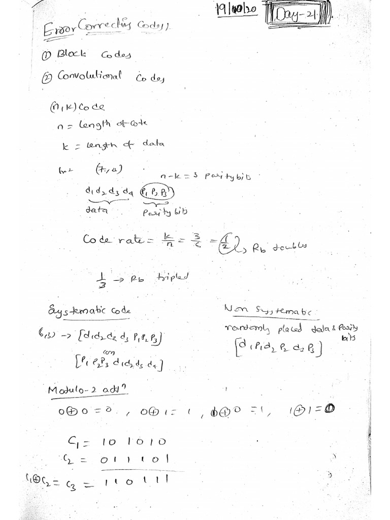 Codes+ Decoding PDF | PDF