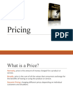 Principles of Marketing (Pricing)