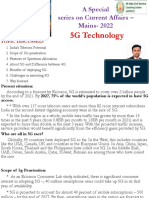 India's 5G Potential, Scope and Challenges