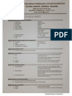 Msds Oil PDF