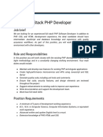 Senior Fullstack PHP Developer