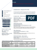 Ben George - Resume - 5 Yrs Oa Management Experienced PDF