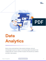 Data Analytics Intensive Curriculum