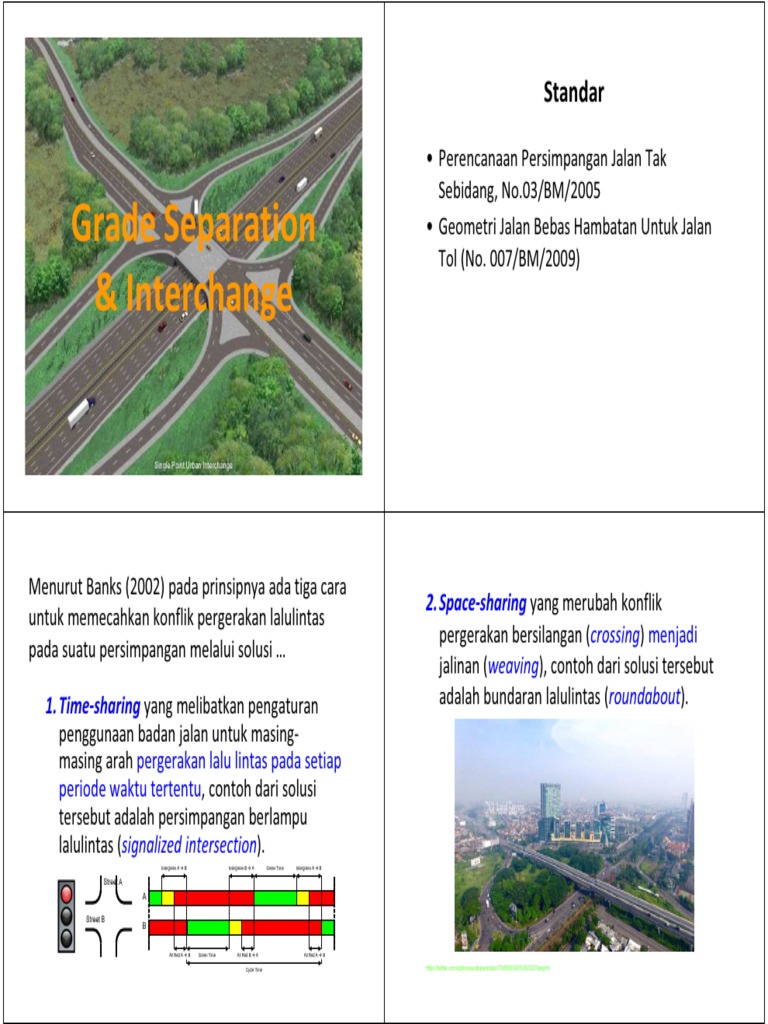 Infrastruktur Persimpangan Jalan | PDF