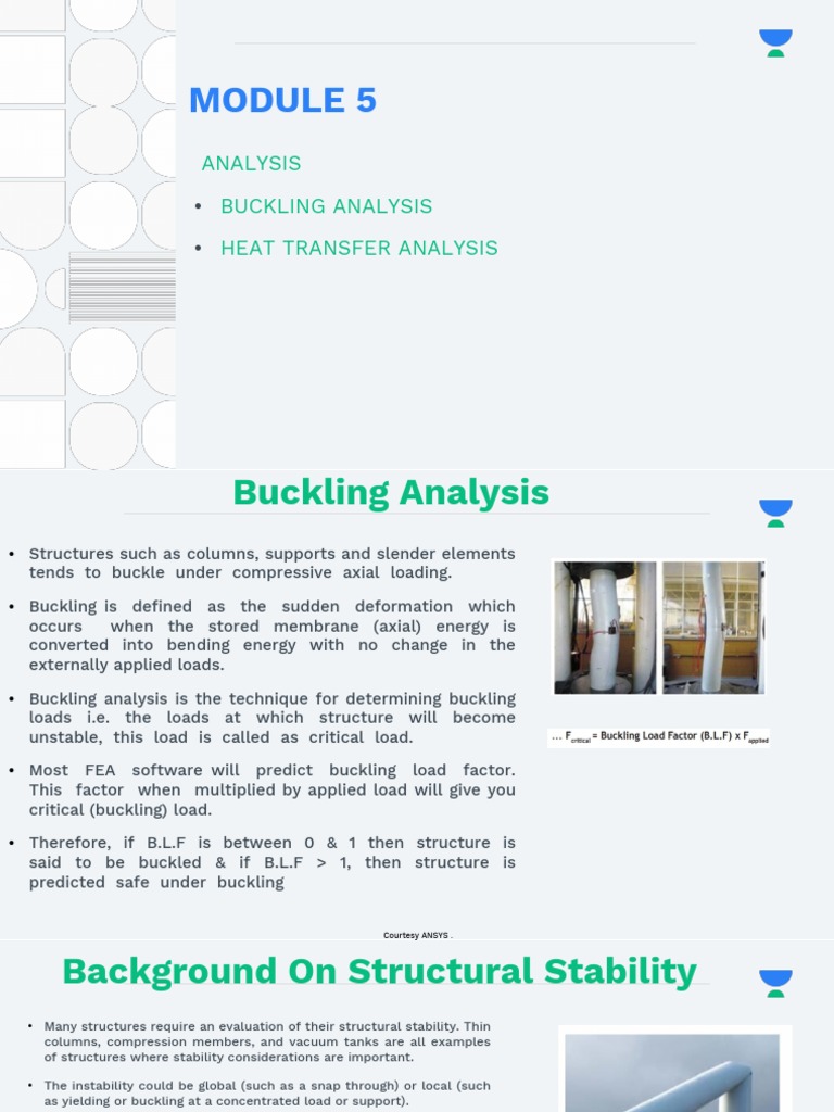 Eigenvalue Buckling Analysis Overview | PDF | Heat Transfer | Heat