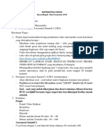 Tugas Dan Projek Mapel Matematika (13-17 Maret 2023)