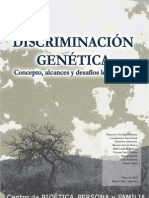 Discriminación Genética. Concepto, alcances y desafíos legislativos