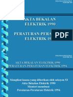 Peraturan Elektrik