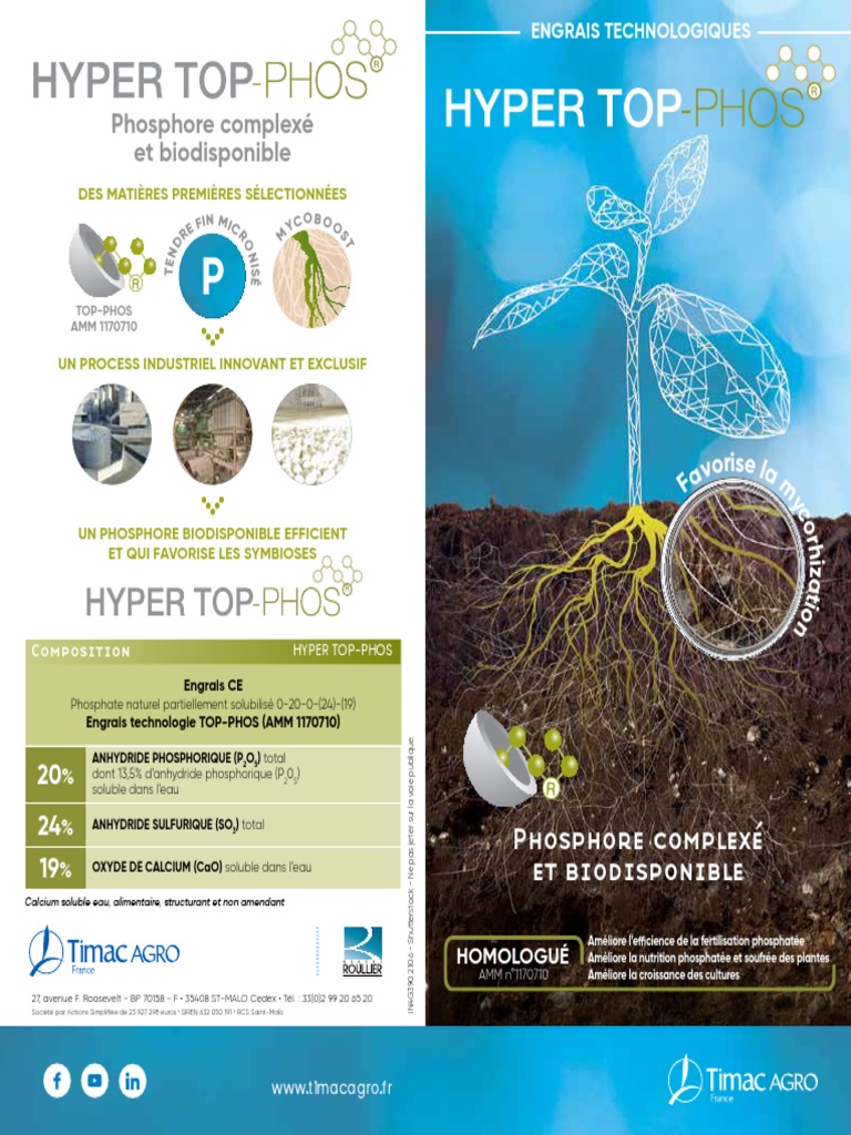 Efficacité de l'engrais Hyper Top-Phos | PDF | Fertilisant | Matériaux ...