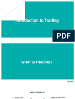 Foundations of Trading
