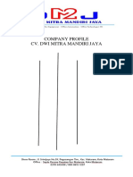 Company Profile CV - Dwi Mitra Mandiri Jaya