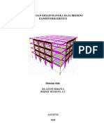 Analisis Dan Desain Rangka Baja Bresing Konsentris Khusus