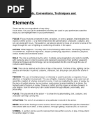Types of Props in Drama Theatre | PDF