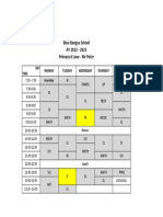 P6L Timetable