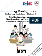 AP 7 - Q2 - Module 4 - Mga Kaisipang Asyano Na Nagbigay Daan Sa Paghubog NG Sinaunang Kabihasnan Sa Asya - v3