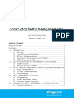 Construction Safety Plan