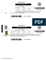 Remaining All Sabari Ticket PDF