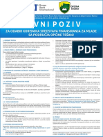 Bbi Tešanj Javni Poziv 2022 PDF