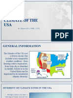 Climate Zones of the Diverse USA